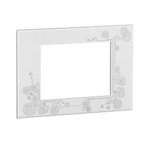 Legrand Arteor Tattoo Finish Cover Plate With Frame, 3 M, 5763 38